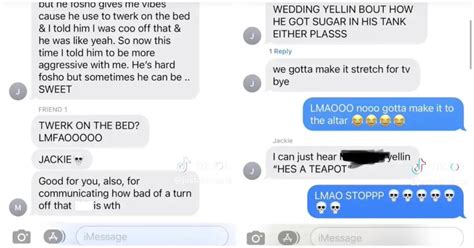 marshall and jackie texts leaked|Love is Blind season 4 leaked text messages: Jackie apologises。